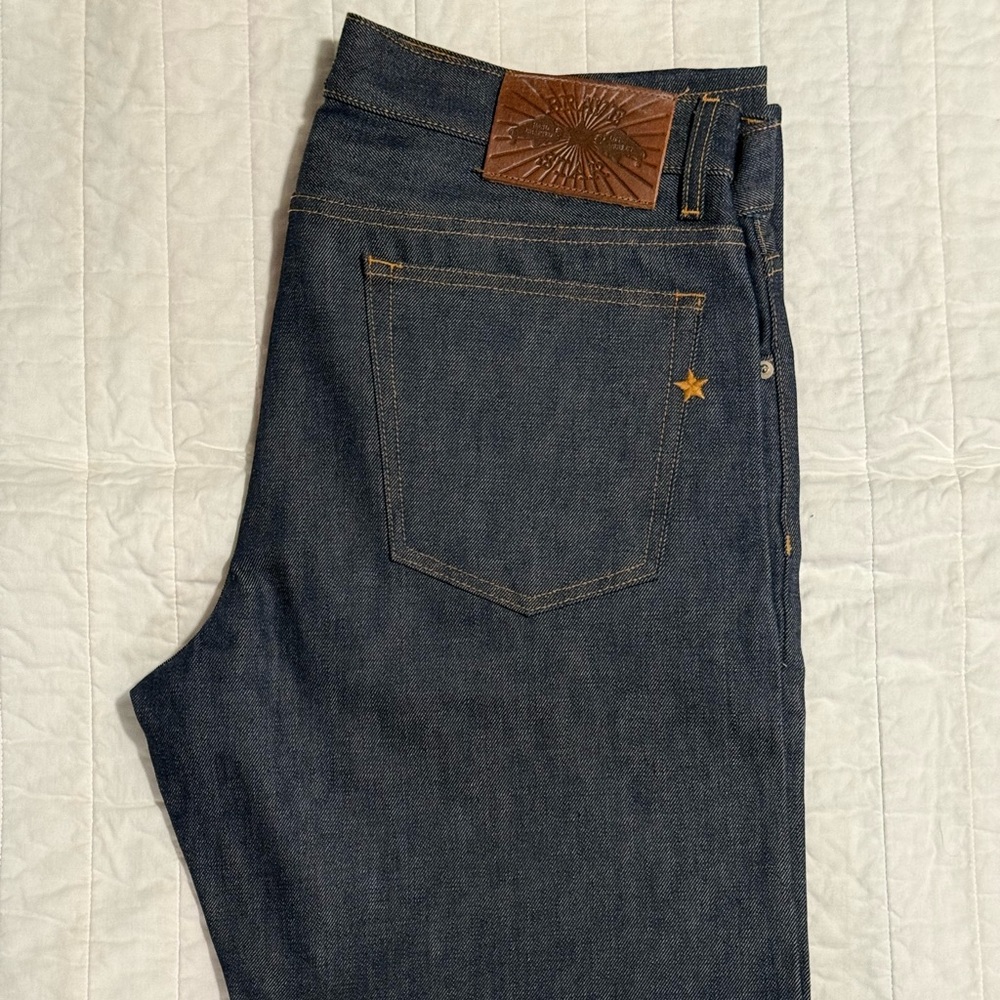 Brave Star Selvedge Straight Jeans.
